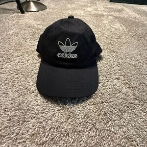 Adidas black womens cap
